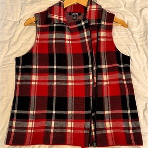 Women’s CHAPS Sleeveless Full-zip